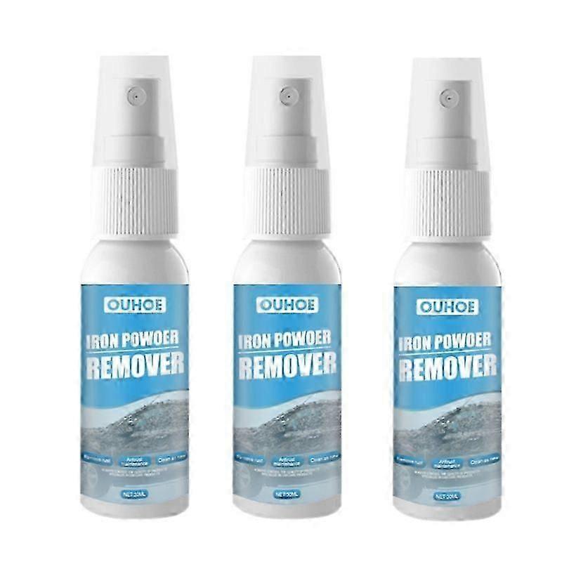 3pcs 30ML Multifunctional Rust Remover Polisher Surface Polisher Rust Remover Stainless Steel Polisher Car Wheel Rust Remover