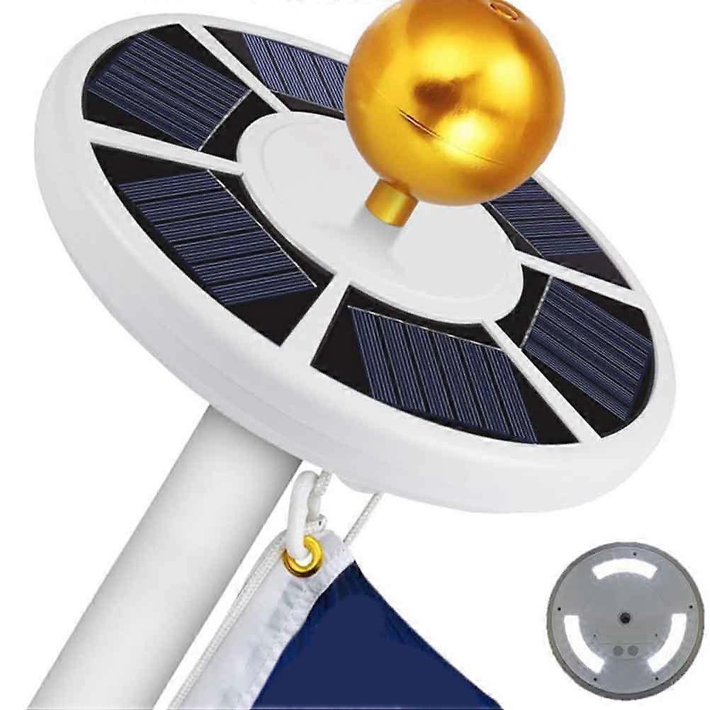 42LED Solar Flag Pole Light Flagpole Solar Light for Flag Pole Topper