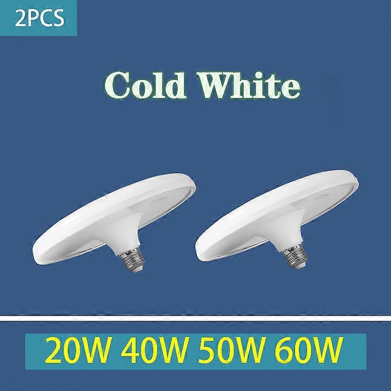 CANMEIJIA Super Bright UFO LED Light Bulb E27 220V 20W 40W 50W 60W Energy Saving UFO Light Ceiling Lights for Kitchen Living Room