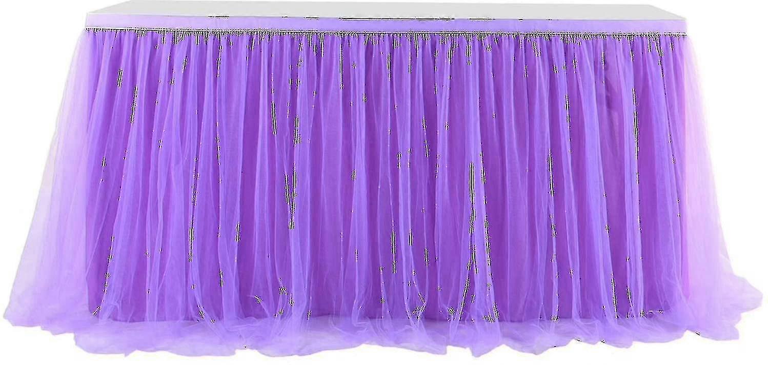 9ft Puffy Skirt Tablecloth Size (2.75m*0.77m)