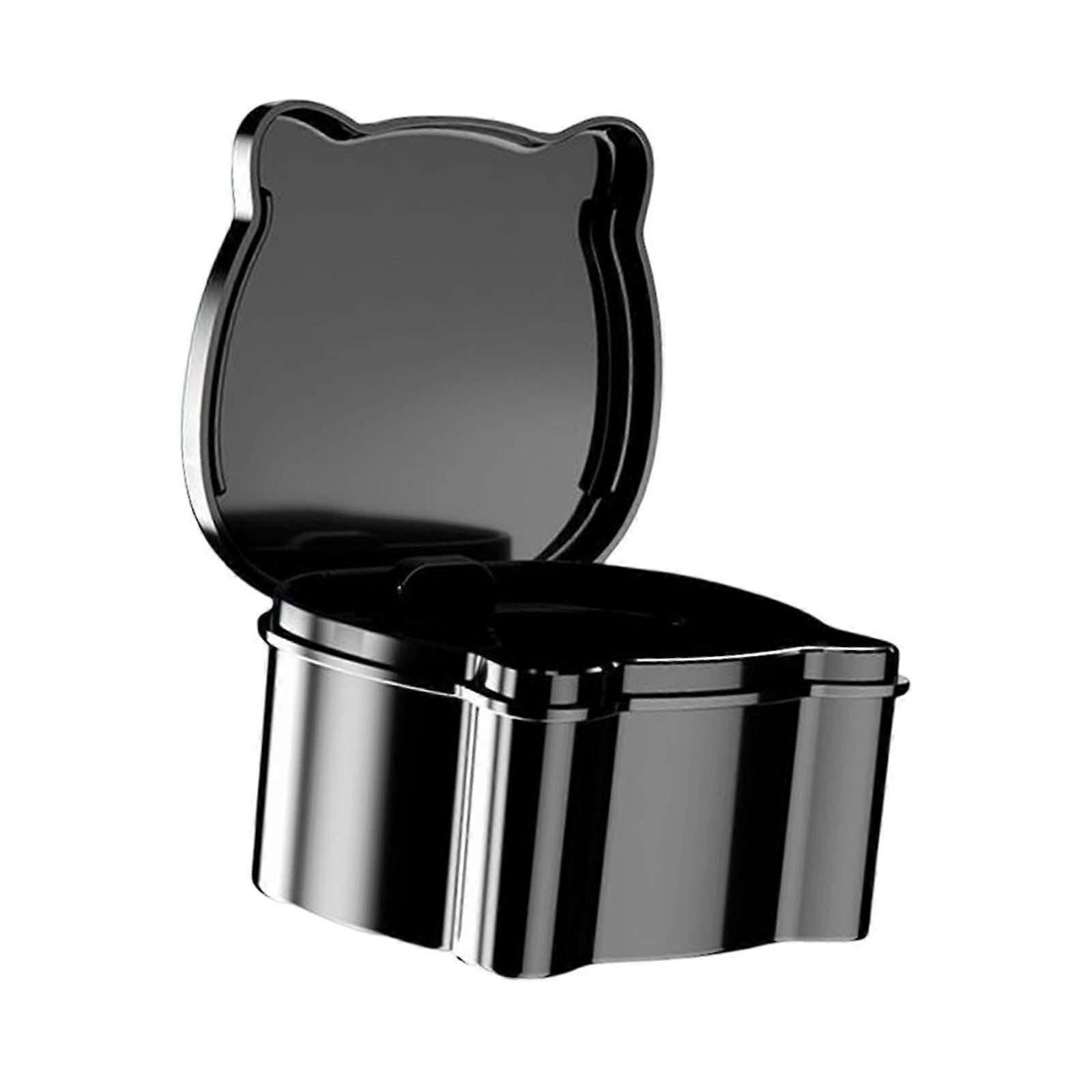 Denture Case Leakproof Denture Bath Case Cup Mouthguard Storage Soaking Case