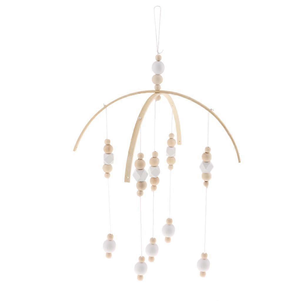 Ceiling Mobile Baby Photography Props for with Wooden Bead