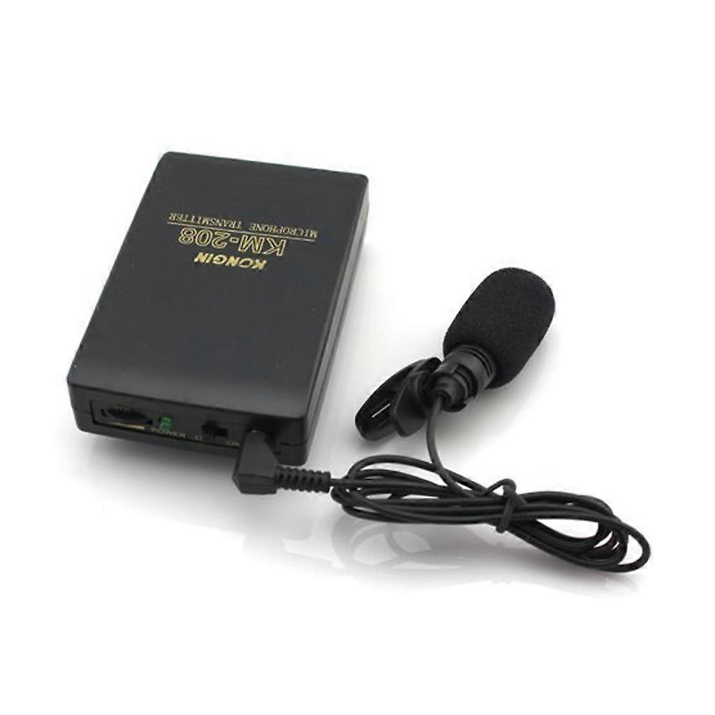 Wireless Kit FM Transmitter Receiver Hand-free System Microphone
