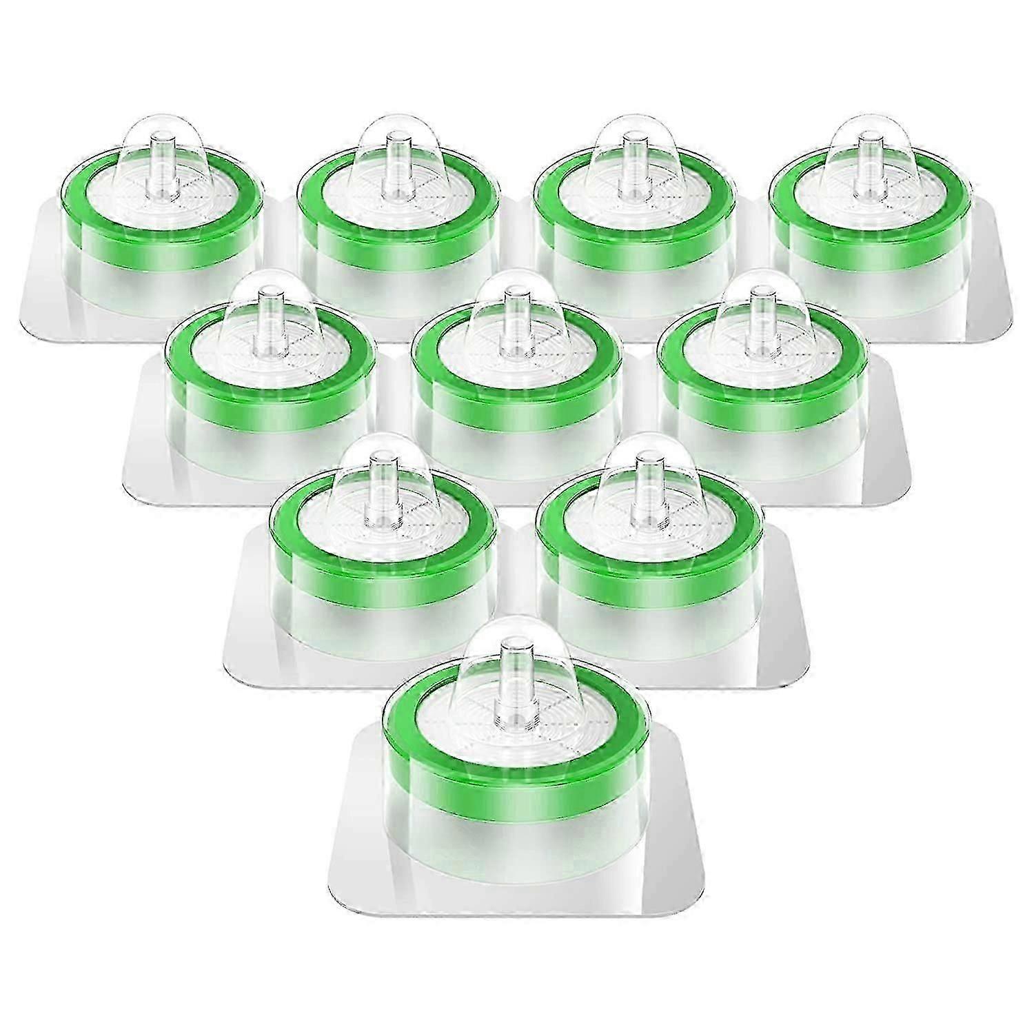Shibingsheng Sterile Syringe Filter PES 10 Pack, 0.22Um Pore Size filter needles