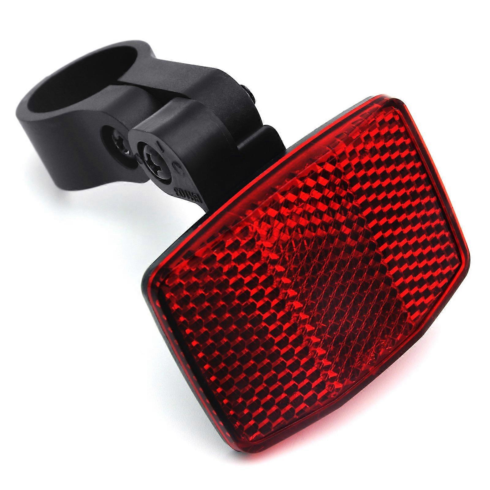 Bike Rear Reflector for Seatpost (Red)
