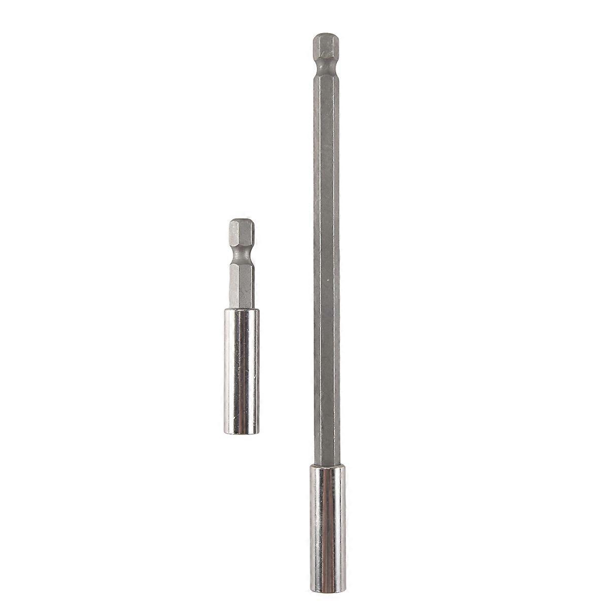 2Pcs/set 1/4 inch Hex Magnetic Bit Holder 60/150mm Screwdriver