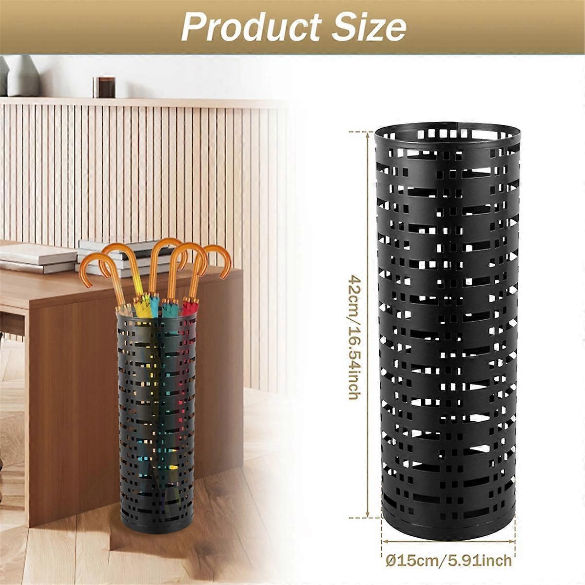 Umbrella Storage Rack Umbrella Standing Holder, White