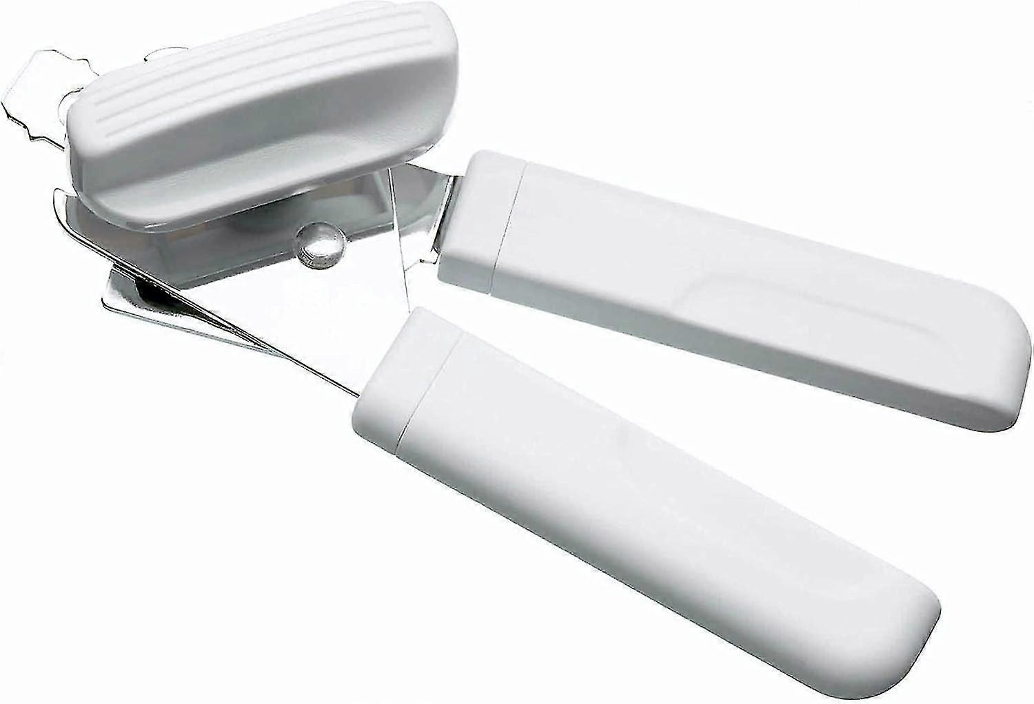 פותחן רב תכליתי עם מסיר פקקי בקבוקים מובנה, 18 ס"מ (7.1 אינץ'), לבן/כסף