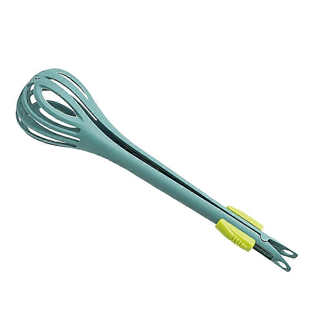 Multi-function Nylon Egg Beaters, Kitchen Tongs, Food Tongs, Handheld Whisk for Blending, Whisking