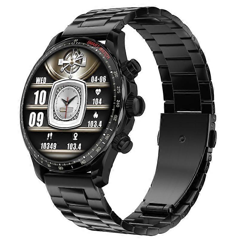 Smart Watches for Men,1.43" AMOLED Display Fitness Watch IP68 Waterproof Activity Tracker Smartwatches Compass Compatible with Android and iOS Devices