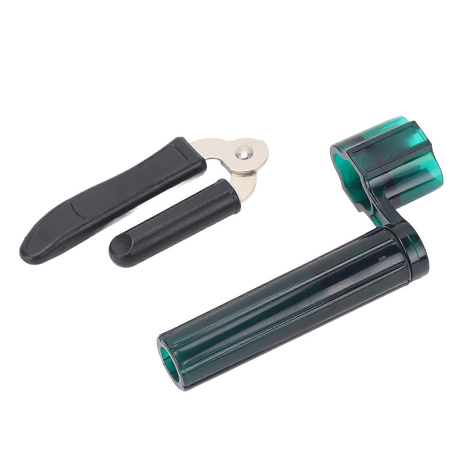 Guitar String Winder Cutter Set Bridge Pin Remover I14 Black Green