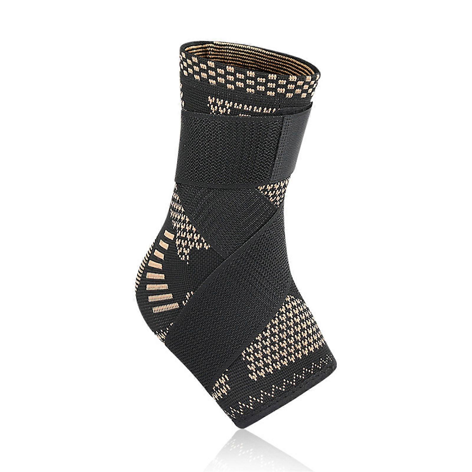 Elastic Compression Fabric Ankle Wrap Wear-Resistant and Durable Ankle Wrap for Tendonitis and Ankle Injuries