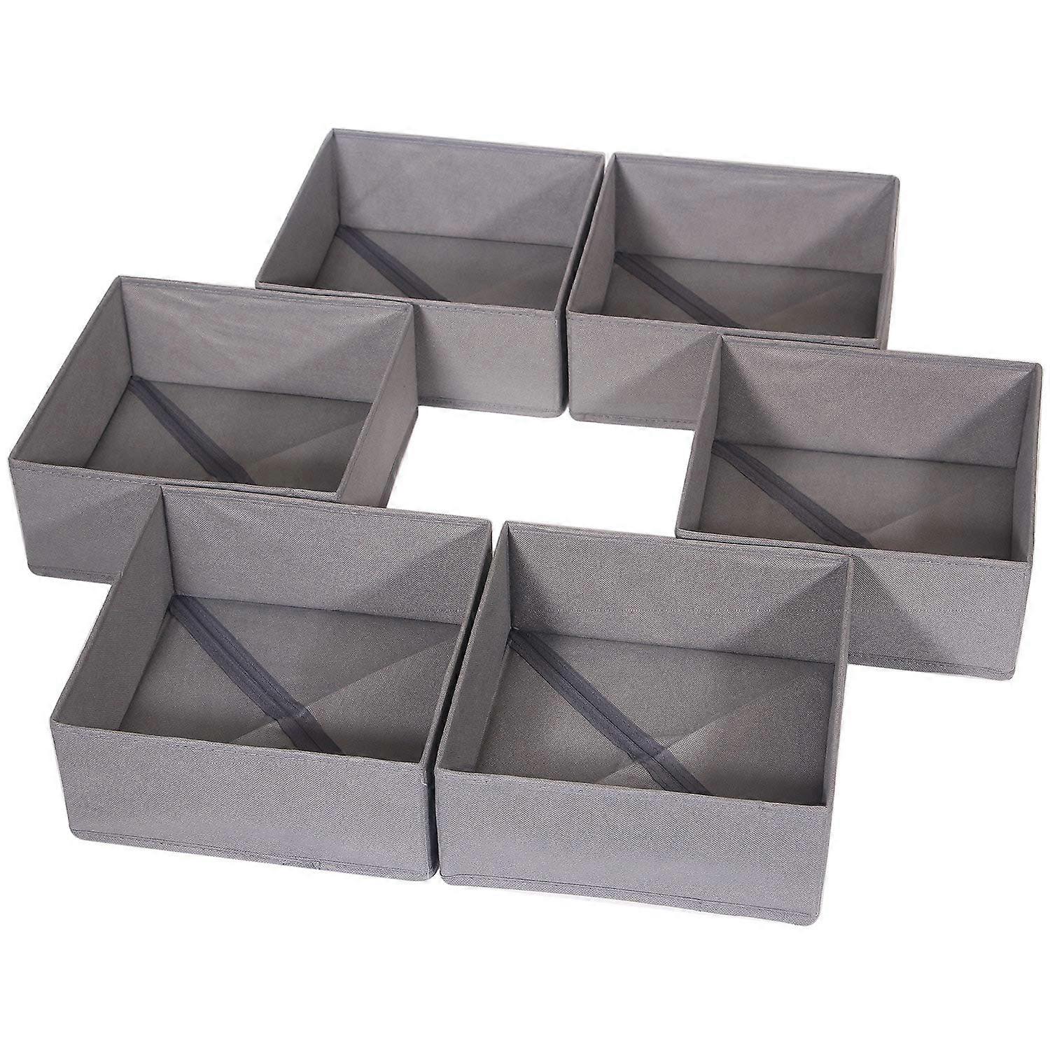Pack Foldable Fabric Storage Box Cabinet Dresser Drawer Organizer Fabric Basket Box Storage Box Container