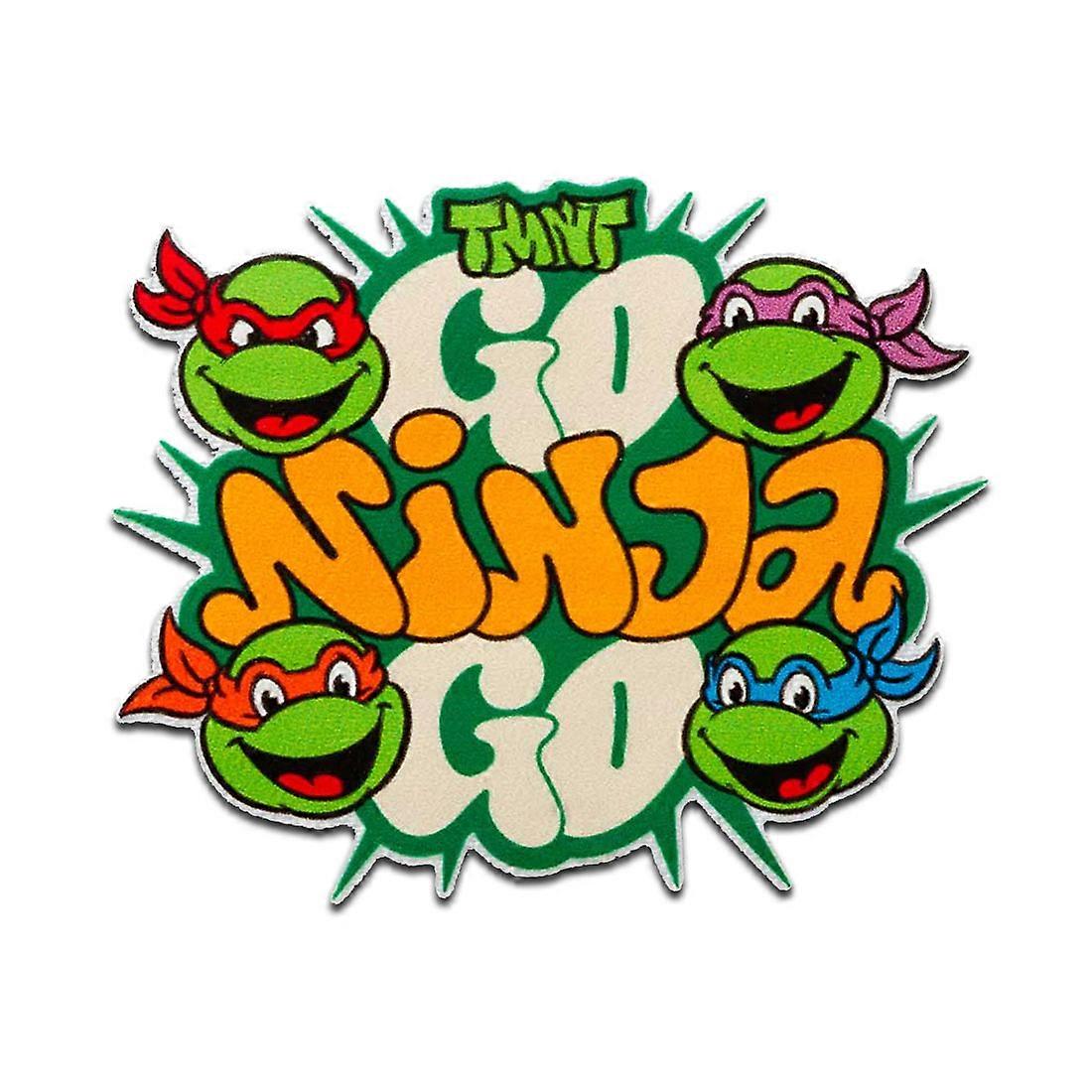 Teenage Mutant Ninja Turtles Go Ninja - patch, iron-on patch, size: 5.6 x 7 cm