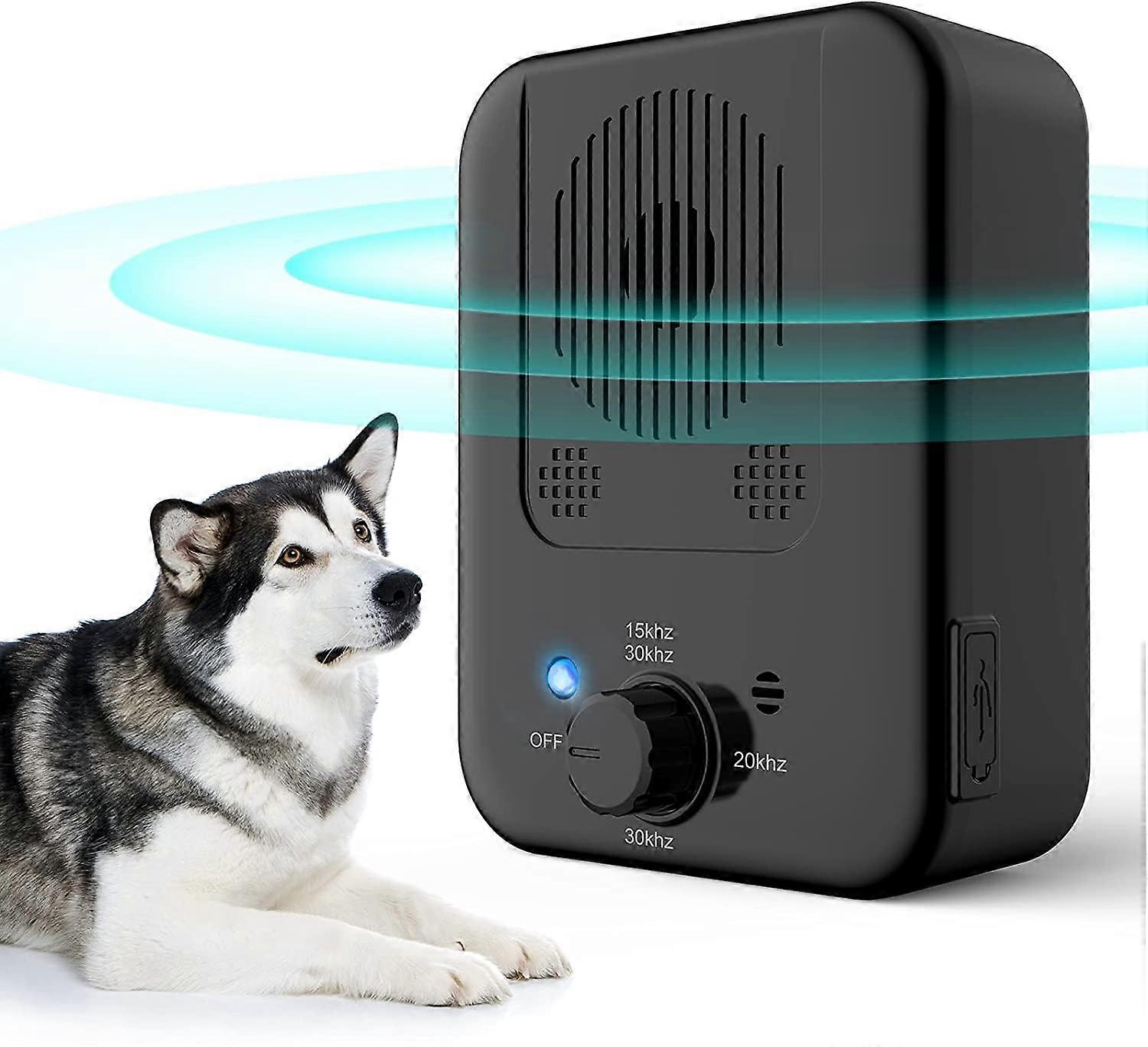 Anti Barking Device for Dogs Indoor, NEW Dog Bark Deterrent Devices,2 in 1 Auto Remote 600FT