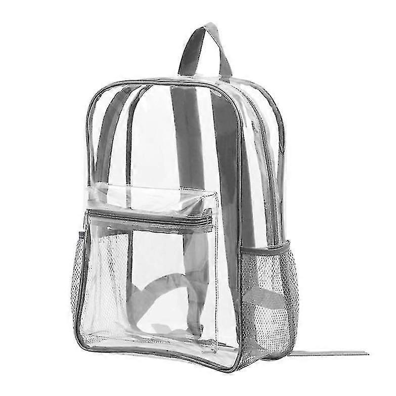Pvc Backpack Transparent Waterproof Visible Backpack