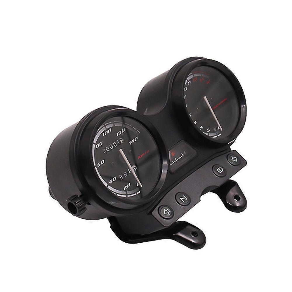 High-Sensitivity Motorcycle Speedometer & Tachometer Gauge with LED Display