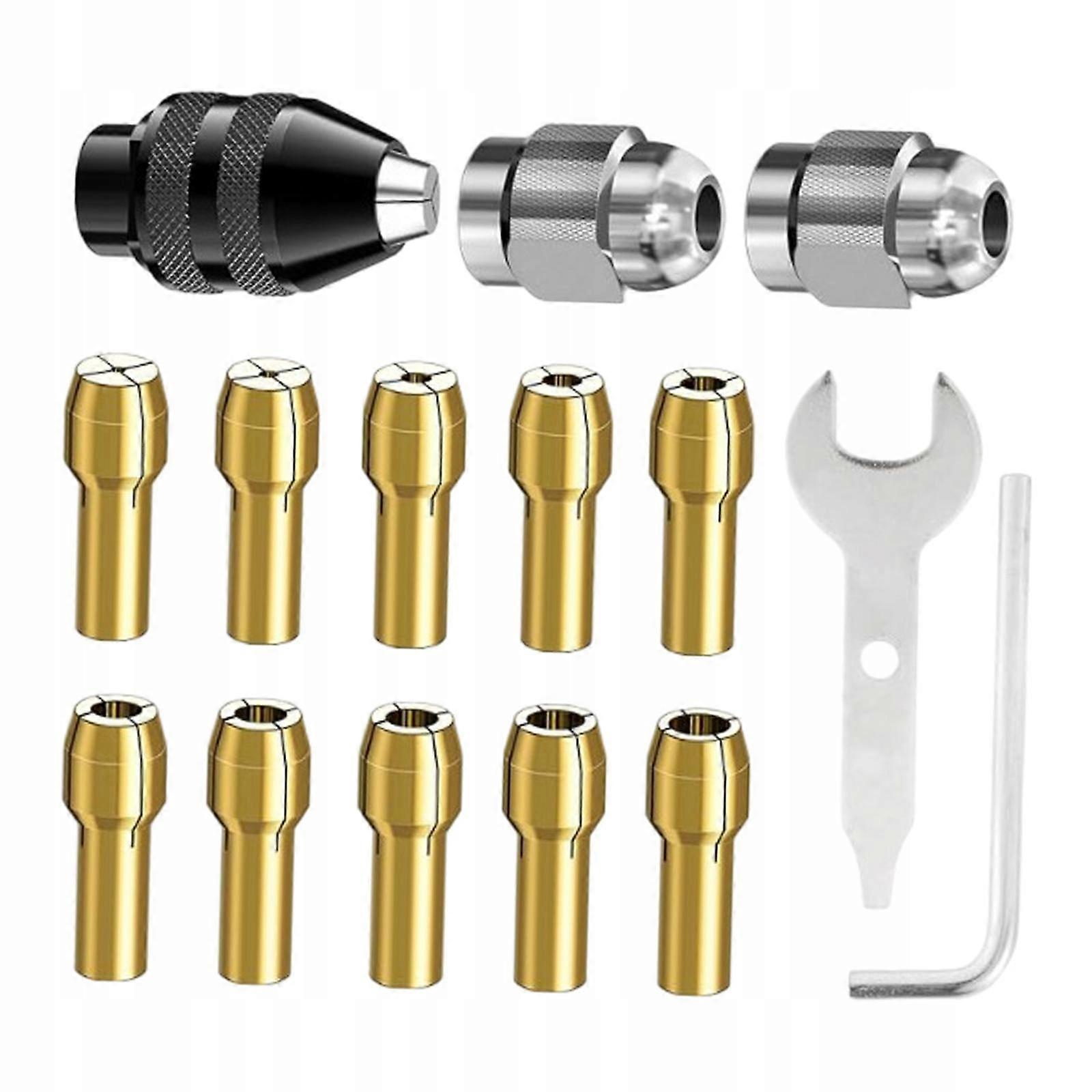Drill Chuck Collet Set Chuck Handle Rotary Tool For Convenient Installation