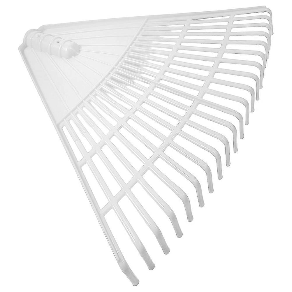 Garden Rake with Fine Teeth, Excellent for Gathering Leaves and Debris