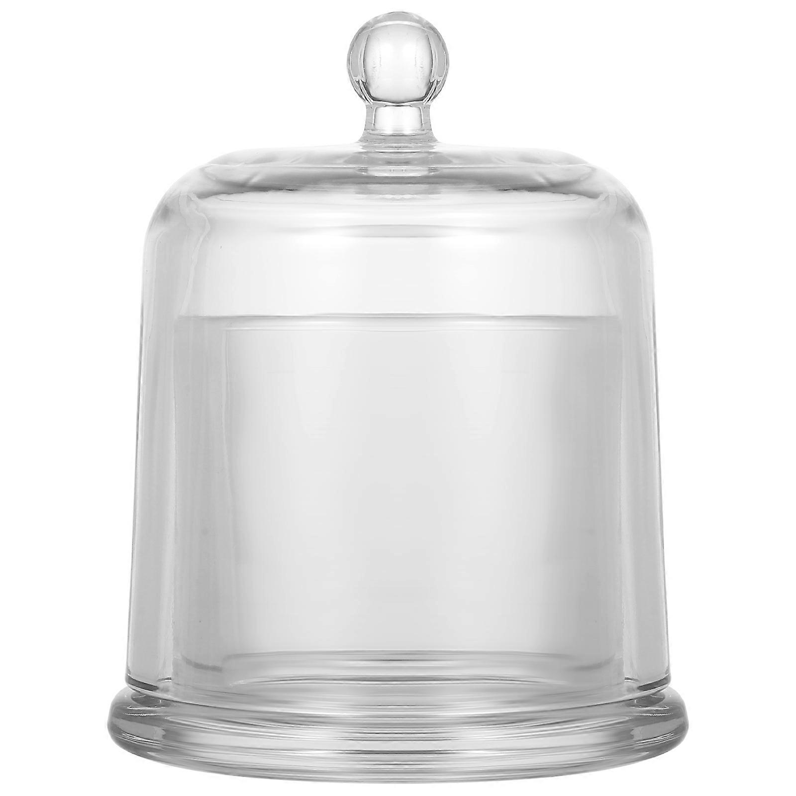Practical Dome Container, Transparent Candle Cup for Offices, Strong Material