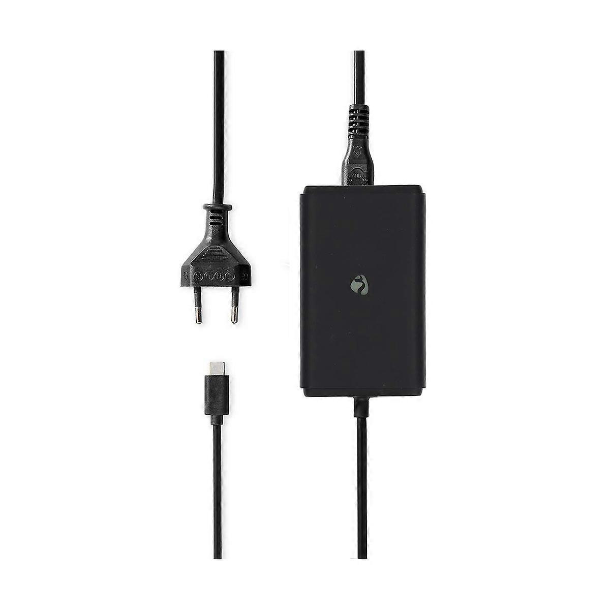 45W GaN USB-C charger for Notebook / Tablet / Smartphone Ultra Fast, Black