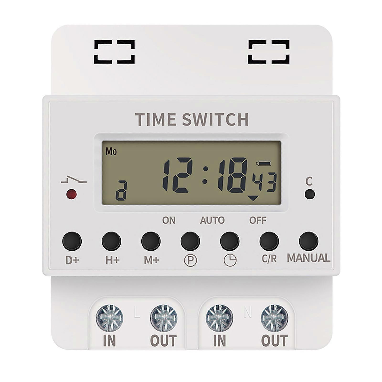 Flame Retardant Timing Switches User Friendly Timing Switches High Load Capacity Timing Switches Simple Installation