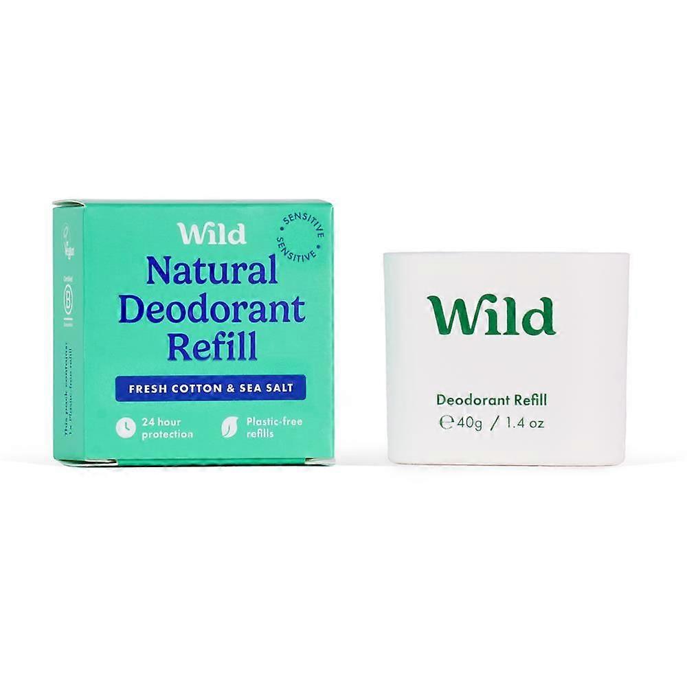 Wild Cotton & Sea Salt 敏感 Deo 补充装 40g