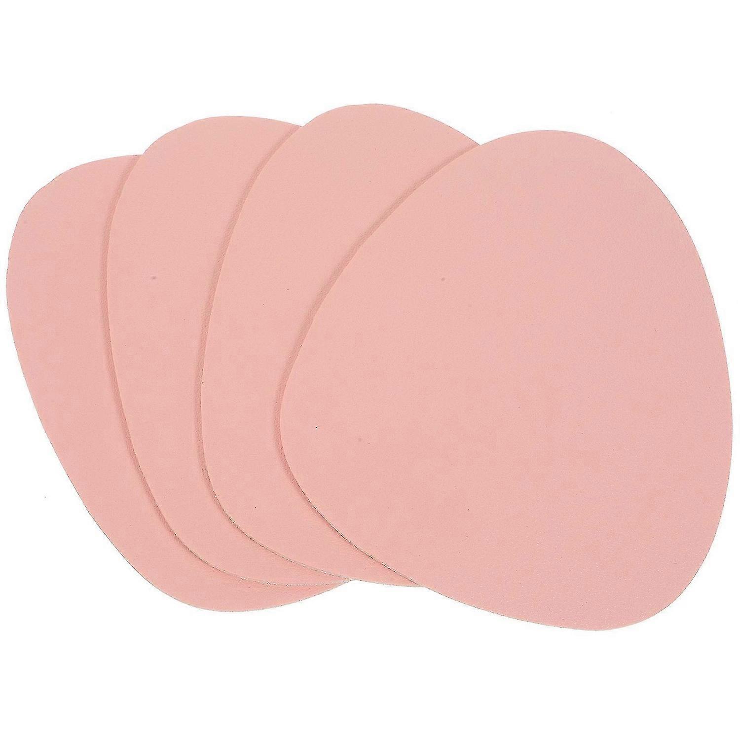 4pcs Irregular Table Placemat Desktop Cup Bowl Table Protective Mat Nordic Style Decorative Coaster