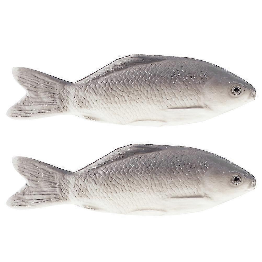 2pcs Simulation Fish Model PU Fish Model Artificial Animal Educational Model Simulated Fish Model