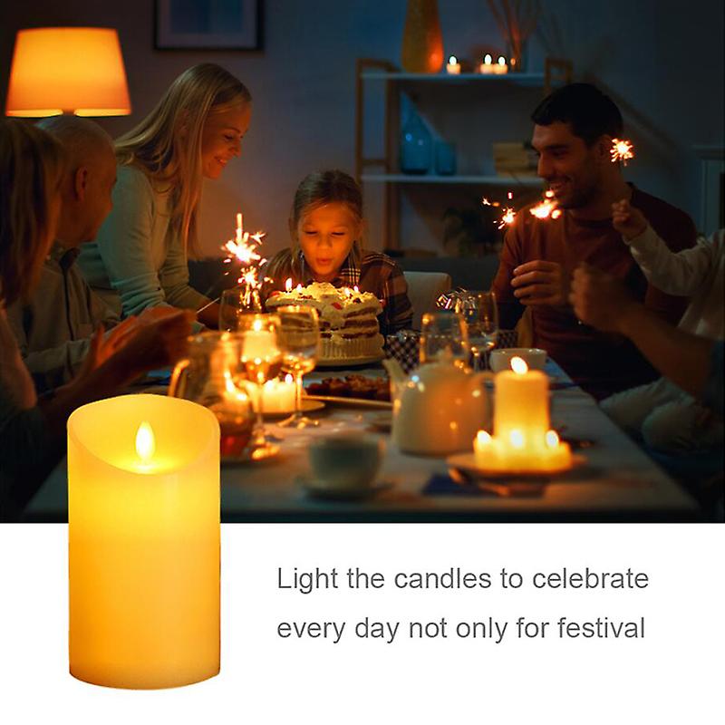 Led Mum Alevsiz Elektronik Mum Işık Gece Lambası Düğün Partisi Ev Dekorasyonu