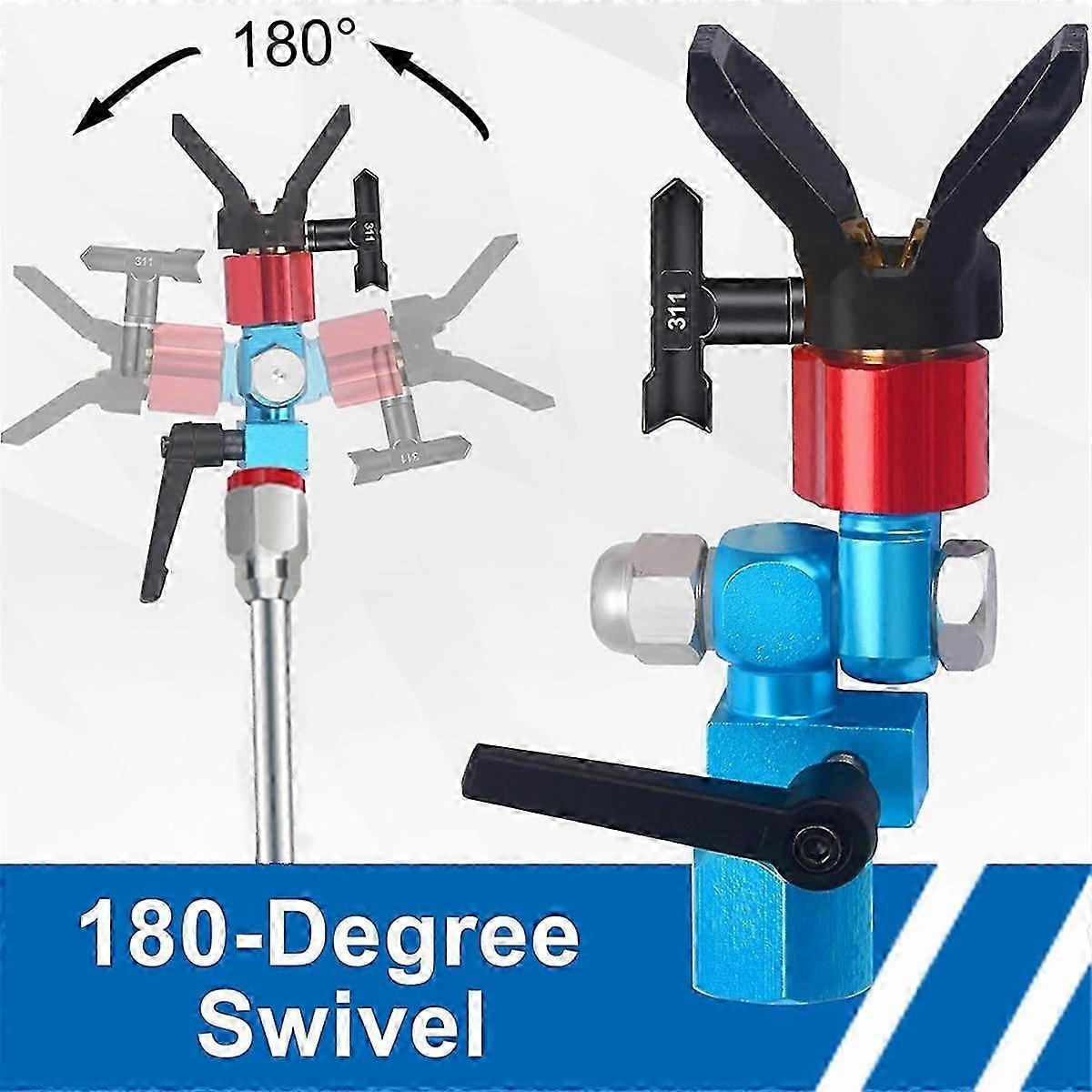 Airless Sprays Guide Tool Kit with 311 315 Tips and 10in Airless Extension Pole,Sprays Guide Access