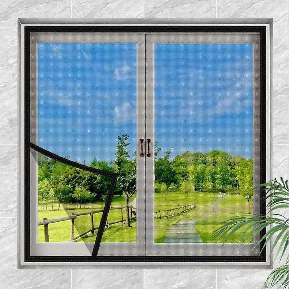Antimosquito net, selfassembly, household, selfassembly, simple net for windows, doors, balconies and more (130 x 150 cm)