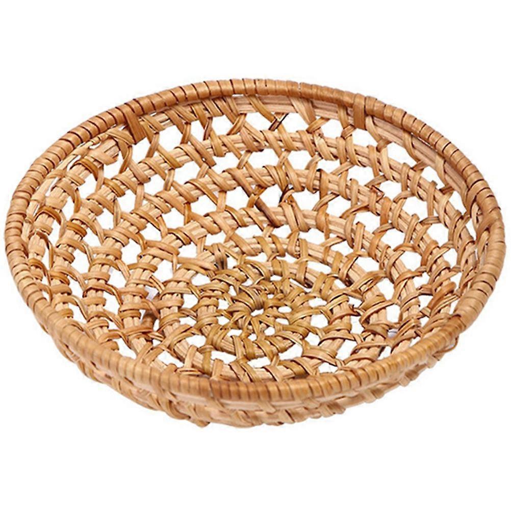 Versatile Hollow Basket Made from Rattan for Stylish Item Storage