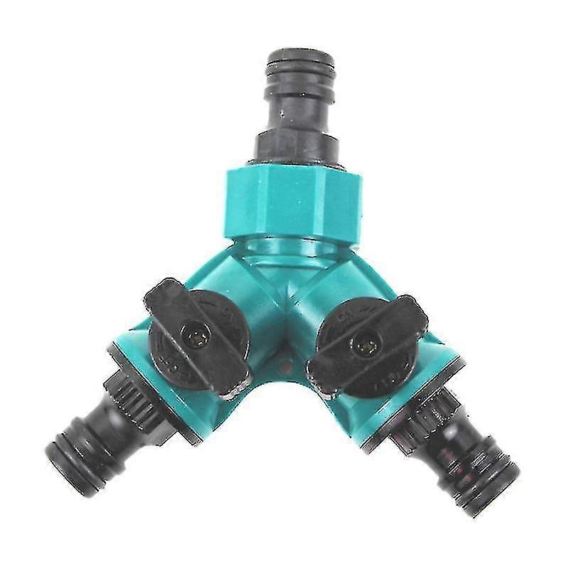 Y Shape Tap Connector Garden Hose Splitter Quick Coupling Drip Irrigation Tool