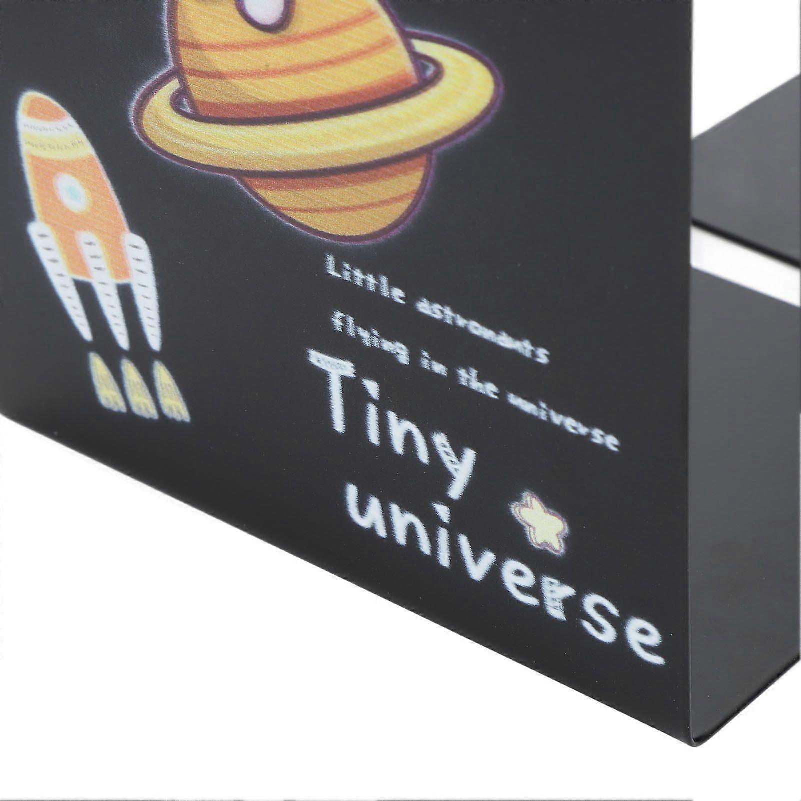 2025 أحدث طراز 1 زوج Bookends معدني قوي غير انزلاق كتاب شديد التحمل