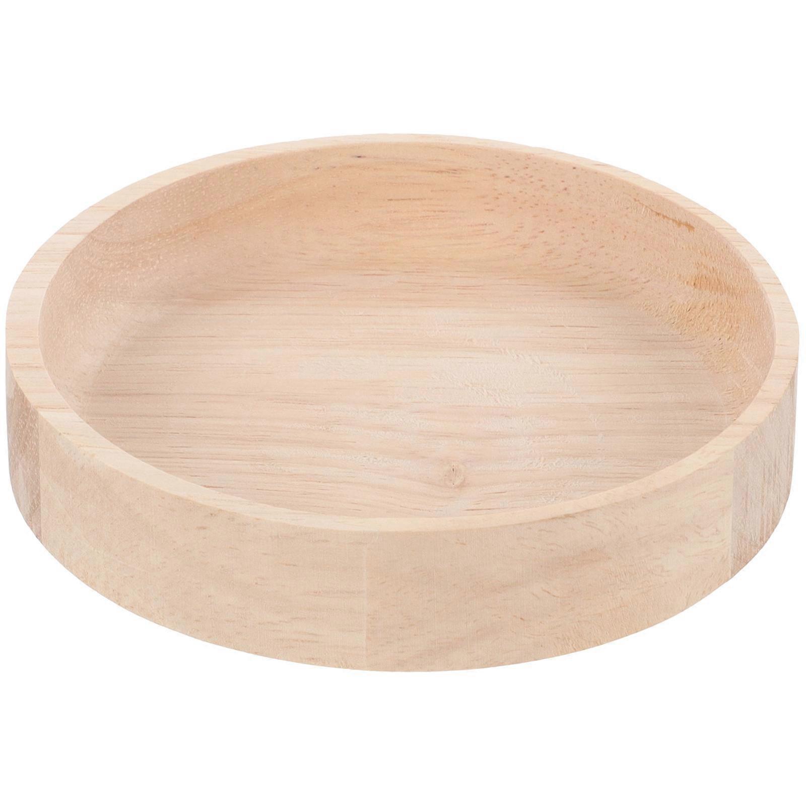 Wood Rabbit Food Bowl, Sturdy and Convenient Eating Tool for Small Critters