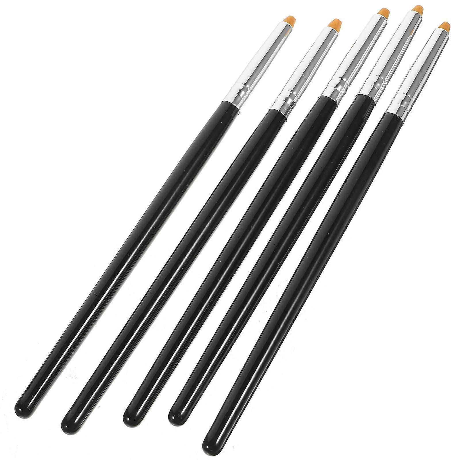 5pcs Eyelash Lifting Brushes for Women, Portable Lash Laminating Tool with Fine Texture and Comfortable Grip, Compact Applicators for Lash Balm and