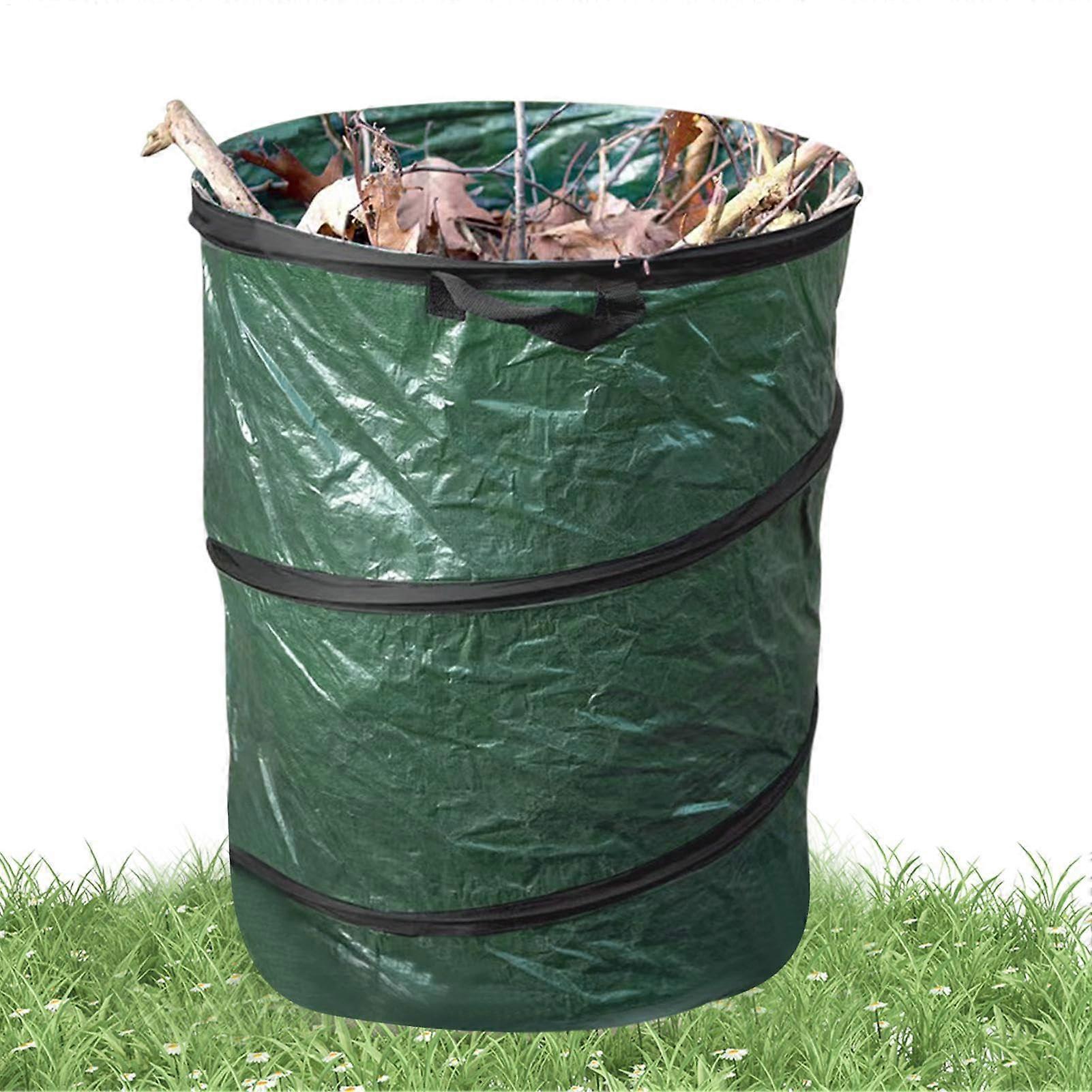 Foldable Trash Can for Camping 45x58cm, Portable Outdoor Garbage Bin, Recycling Bin Without Cover, Lightweight Storage Solution