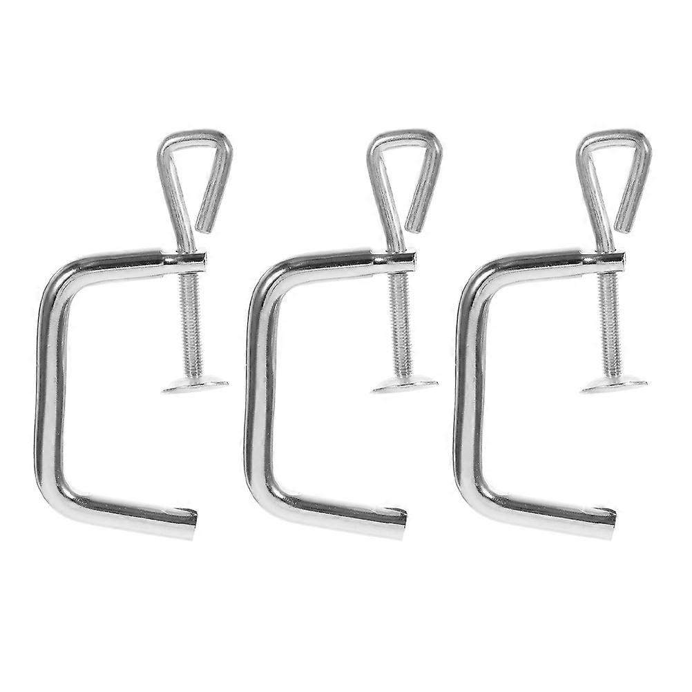 3pcs Replacement Pasta Machine Holding Clips for Secure Fixing – Versatile Kitchen Tool for Stable Manual Noodle Maker Use with Thick Tables – Pasta