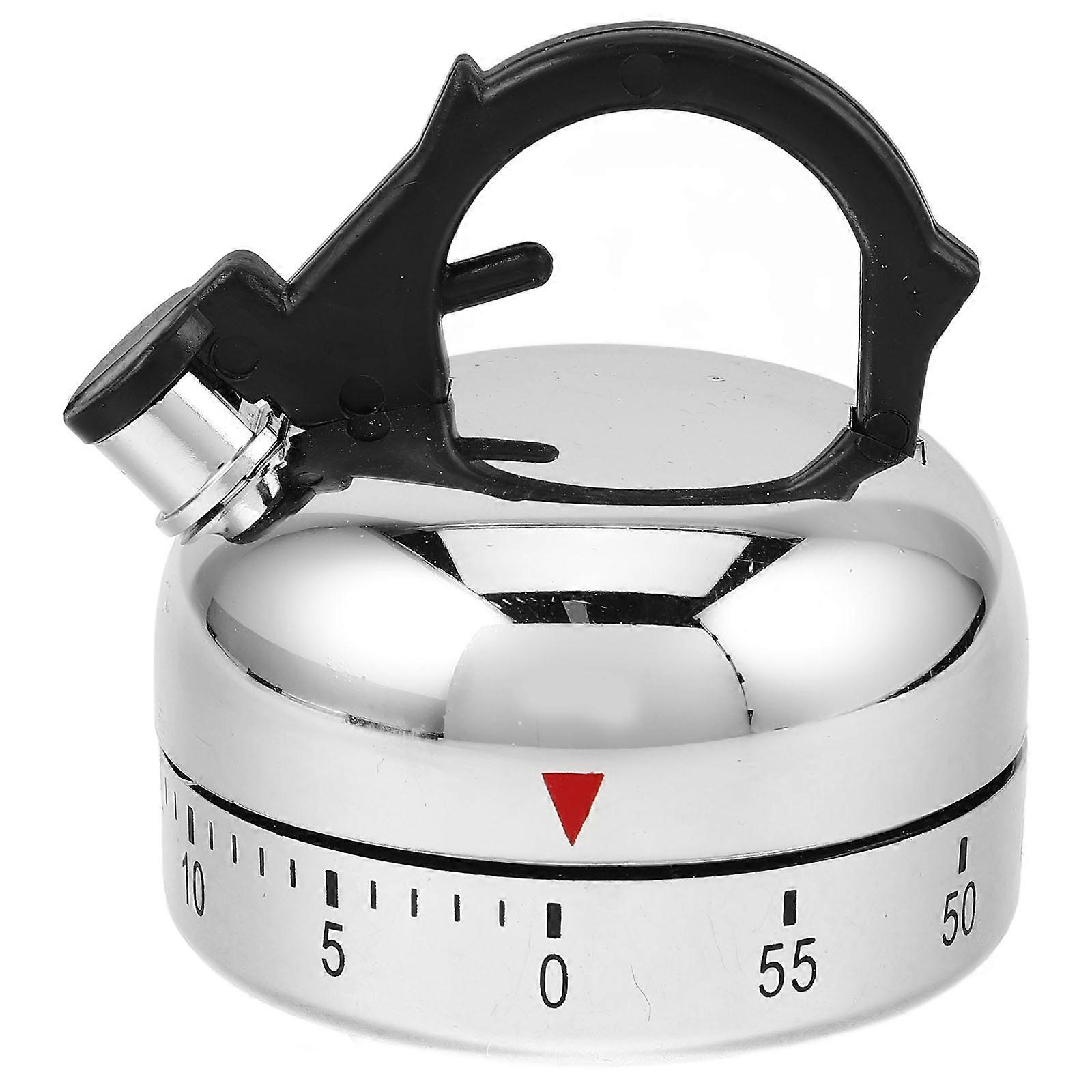 Countdown Timer Mechanical Kitchen Timer Metal 6.50X6.00X6.00CM Reminder Function 1Set