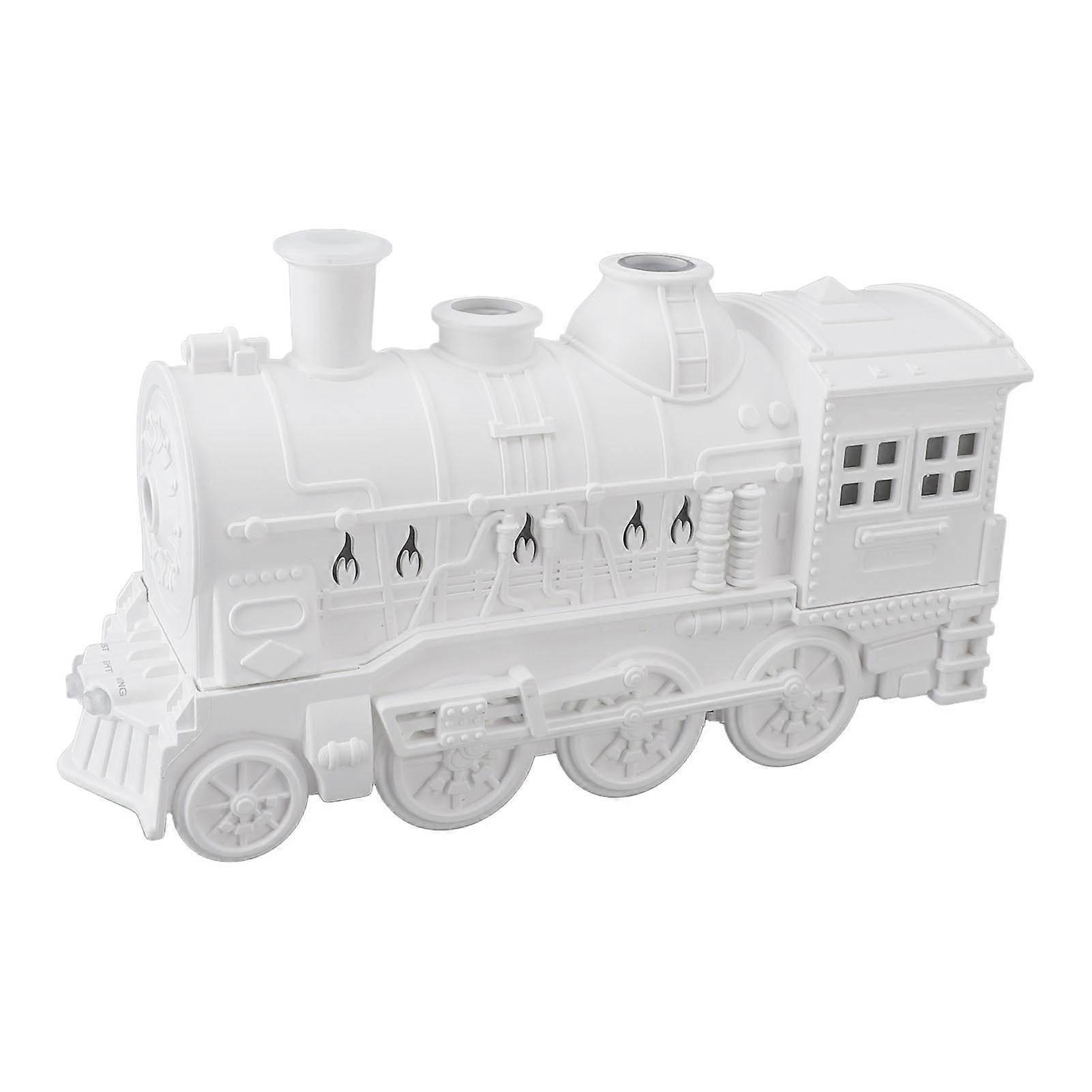 Essential Oil Diffuser 300ml 2 Light Modes Train Shape Aroma Cool Mist Humidifier with Remote Control Timer for Bedroom Office Desktop