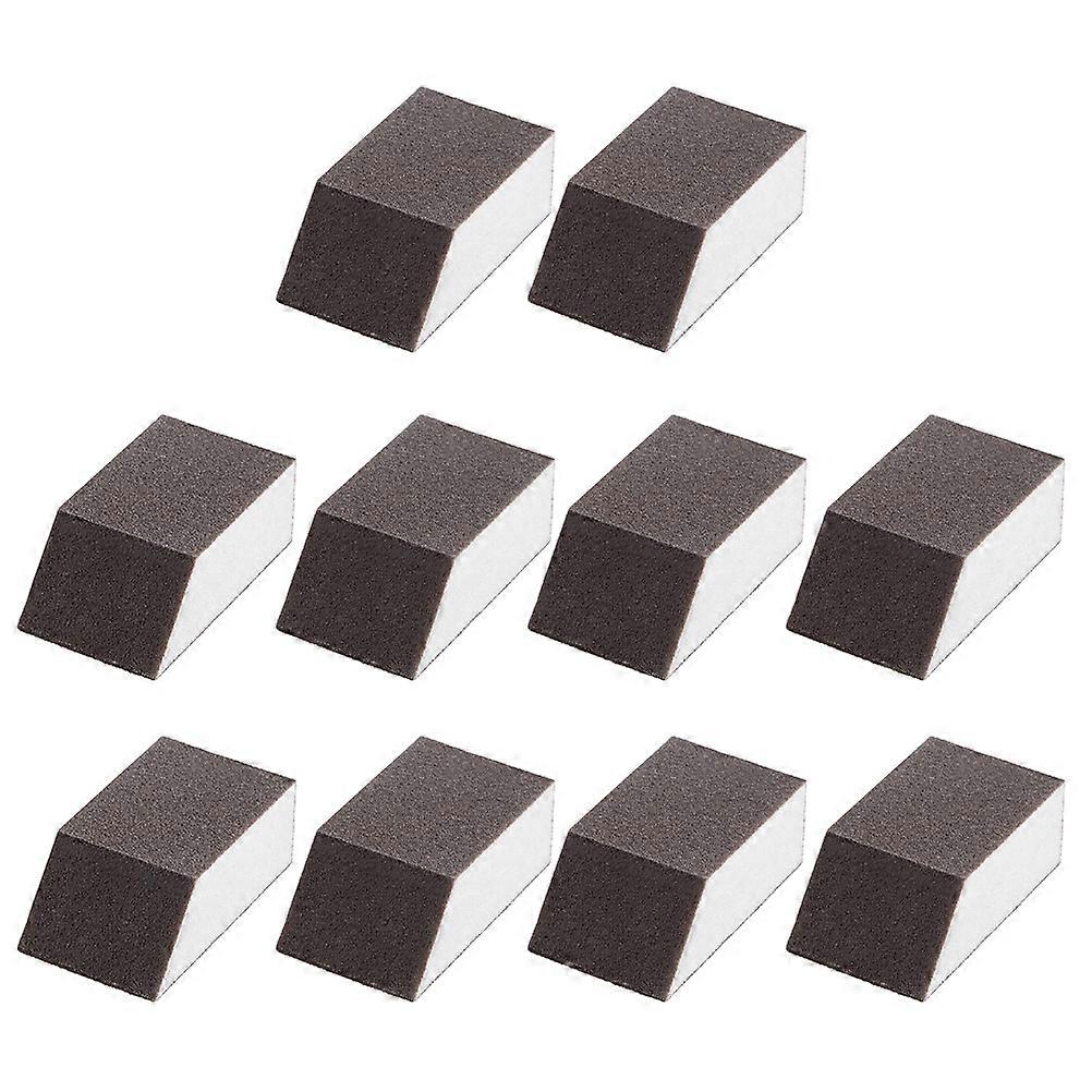 Dish Scrubber Sponge Sand Block Sponge Sander Rust Removal 10Pack