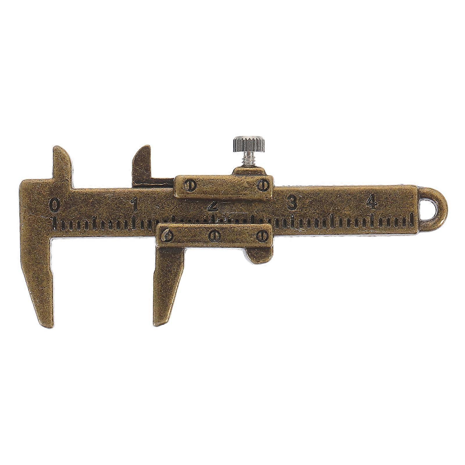 Miniature Caliper Model for Dollhouse Decoration – Realistic Ruler Design for Mini House Accessories and Educational Scenes