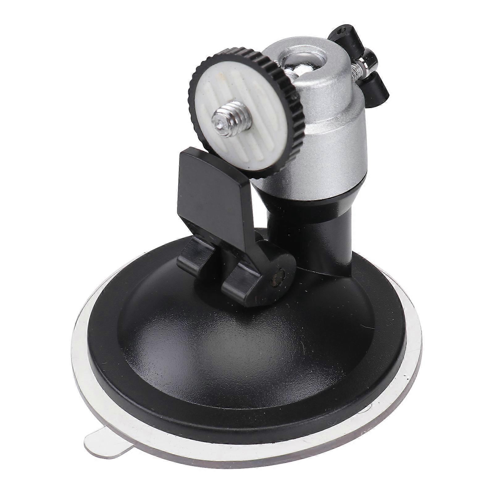 Quick Release Dashcam Mount Mini Camcorder Suction Cup Mount for Camera Durable Hard Plastic 360 Degree Rotation 1Pack