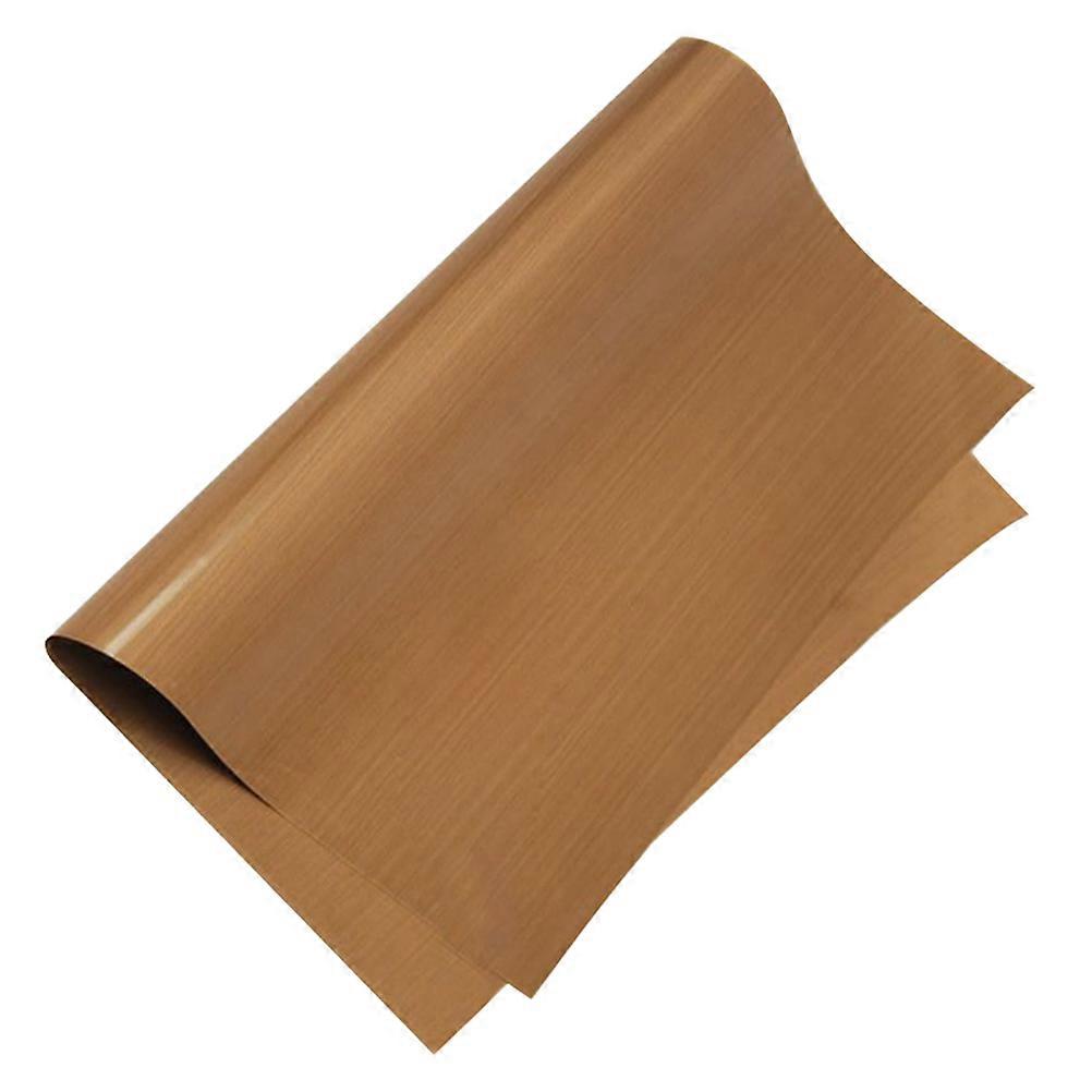Baking Mats Grill Mat BBQ Grill Mat Heat Resistant Non-Stick Prevents Sticking 50x40x1cm Golden 3Set