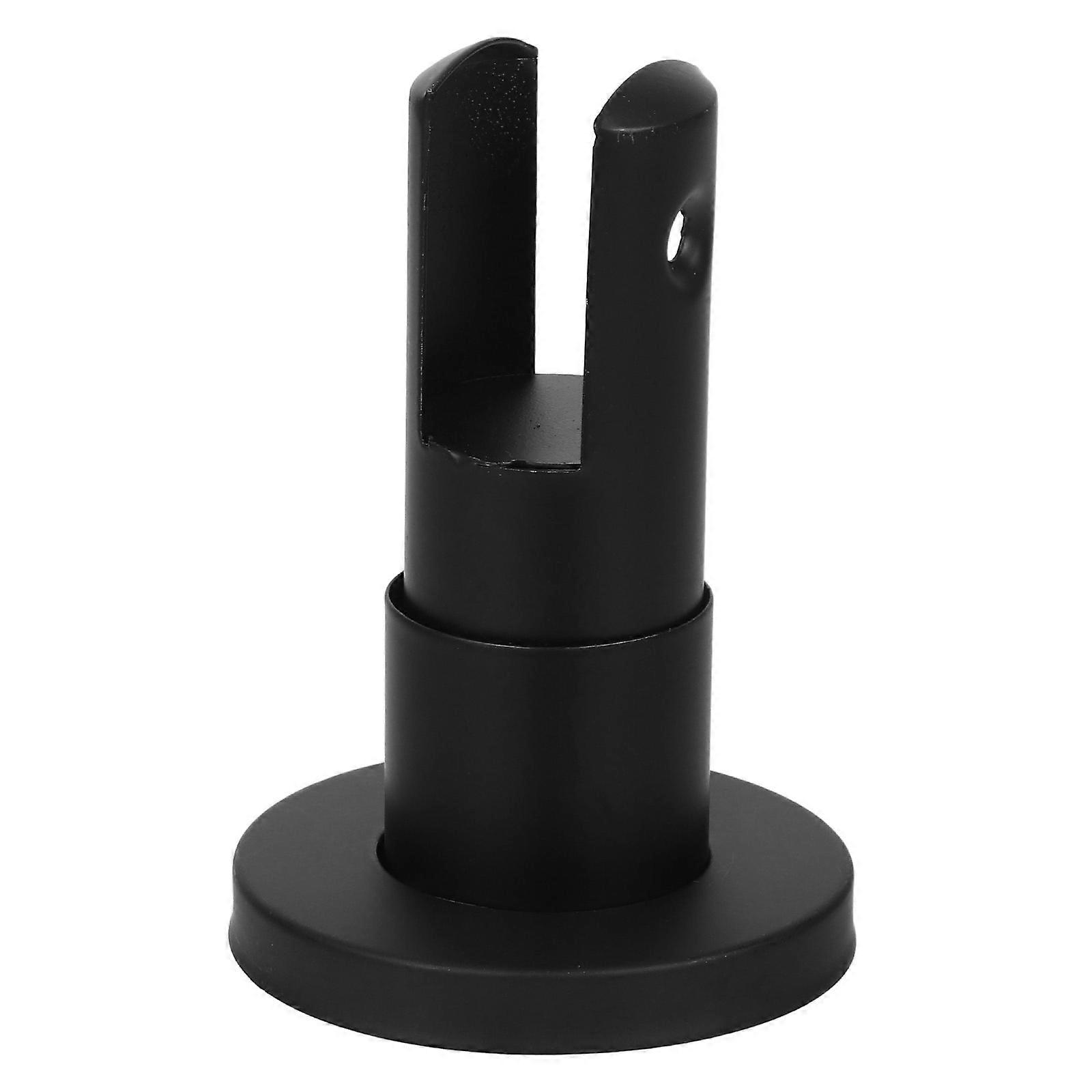 Stainless Steel Bathroom Foot Toilet Partition Support Bracket – Adjustable, Stable Design, Easy Installation for Public Restrooms Accessory