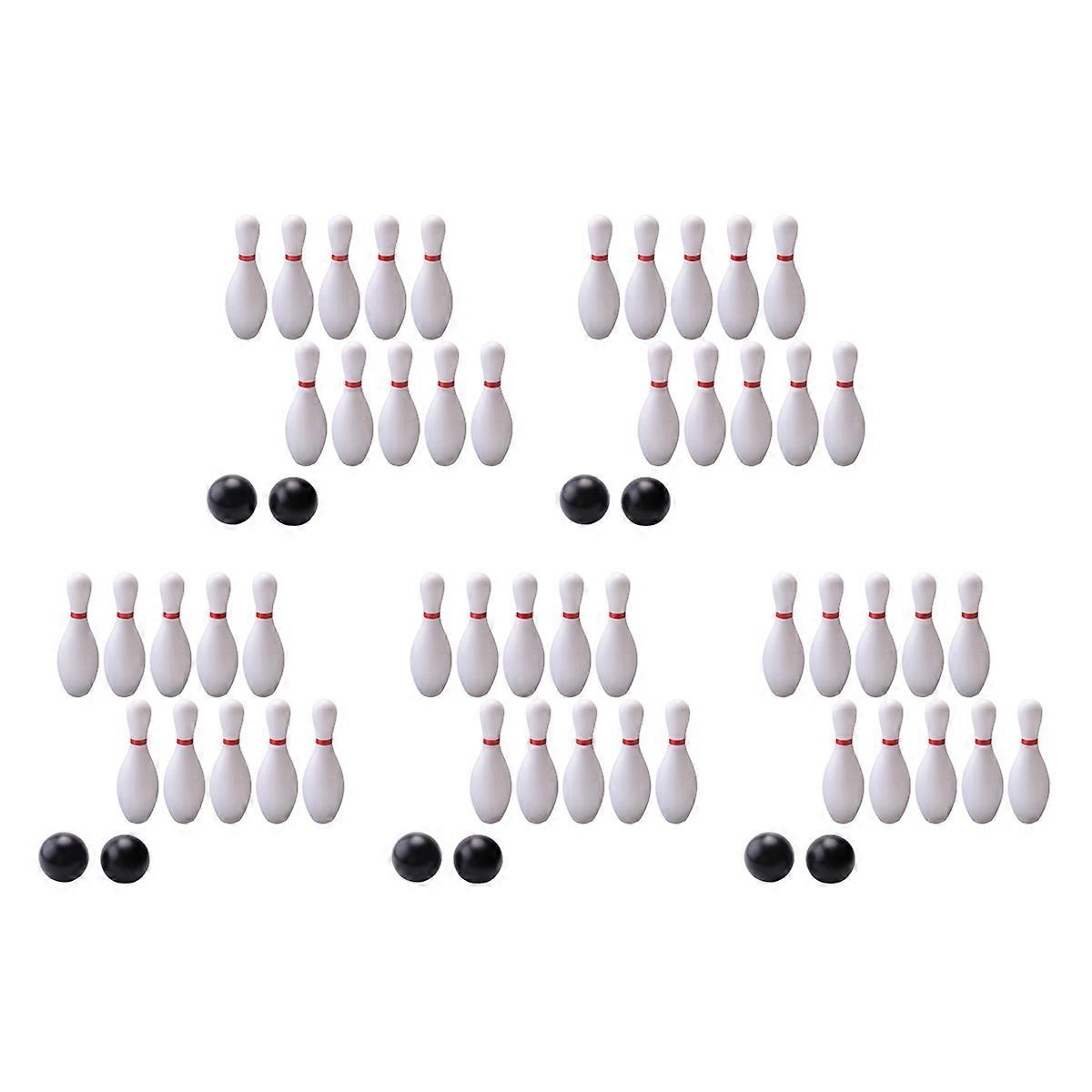 5X Bowling Balls Set Indoor Outdoor Multifunctional Educational Sport Toy Kids Bowling Game Set Chil