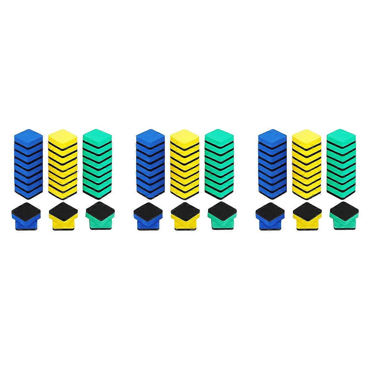 90Pcs Whiteboard Eraser Washable and Reusable Magnetic Whiteboard Eraser for Cleaning Dry Erase Mark