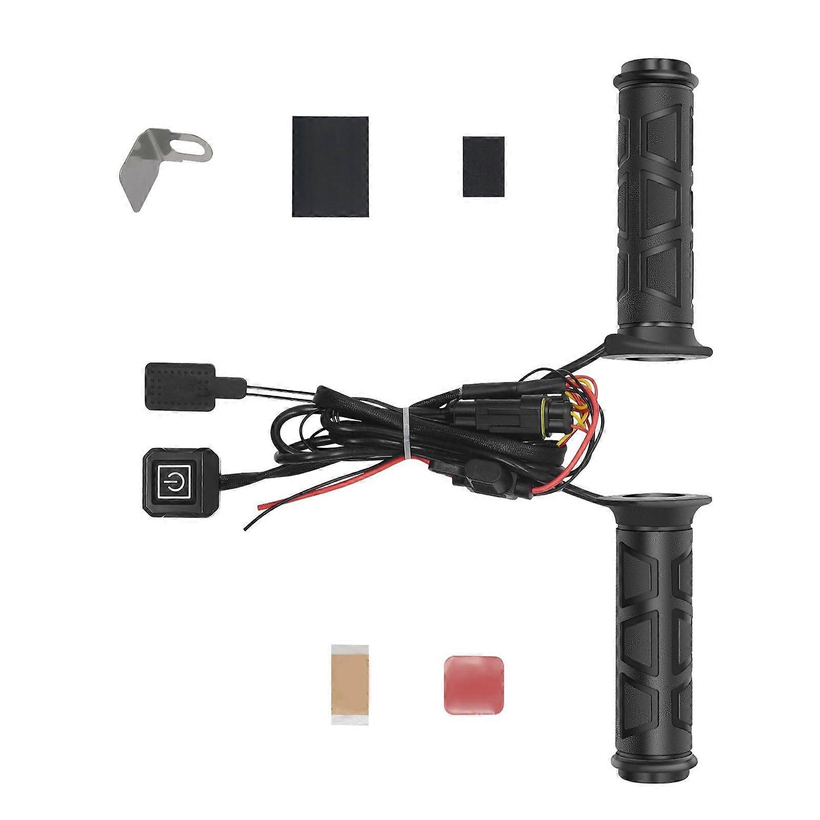 Heated grip warmers, heated grips, 2.2 cm handlebar heating, heated grips, 3speed temperature, adjustable