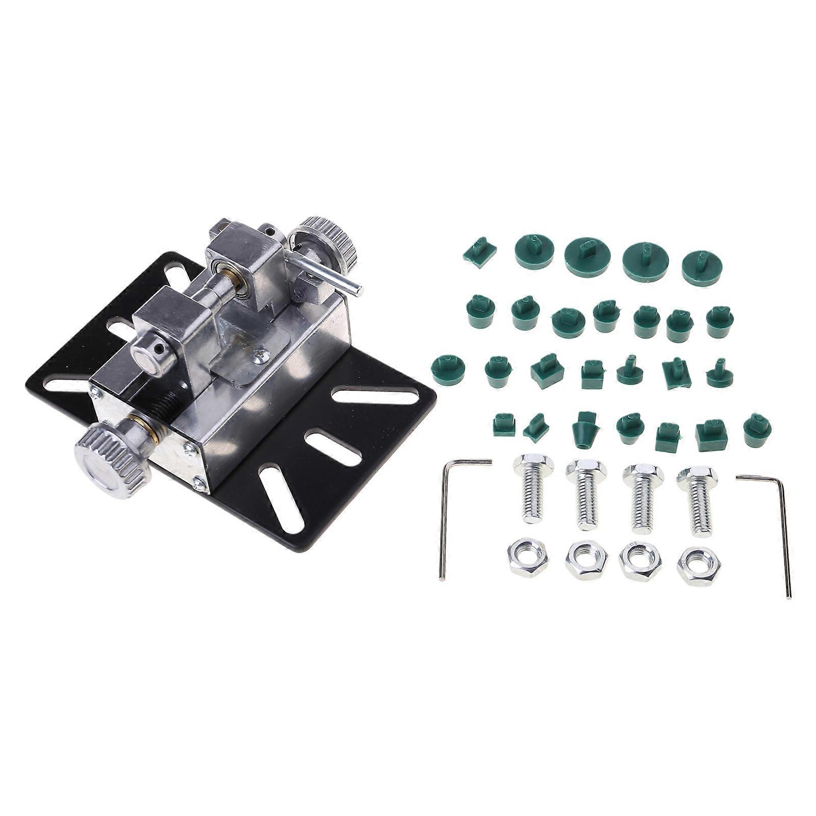 Driller Tool Jewelry Jade Pearls Drilling Machine for Craft and Workshop Use Hole Punch Set with Adjustable Holder